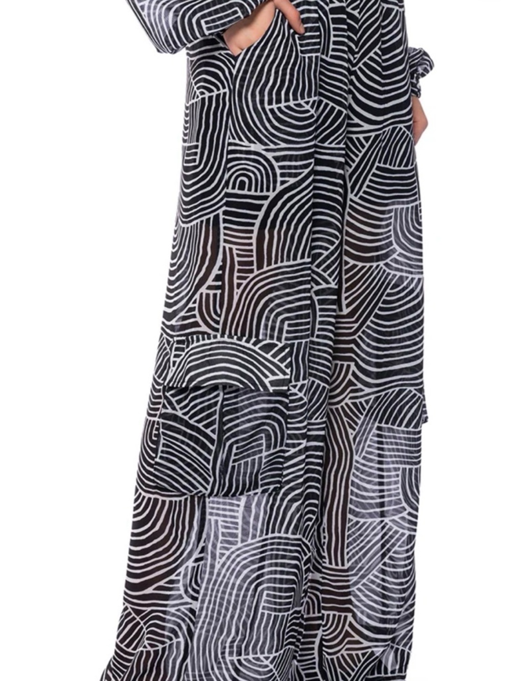 AKIRA Never Ending Hills Wide Leg Cargo Pants SIZE: SMALL - Picture 2 of 15